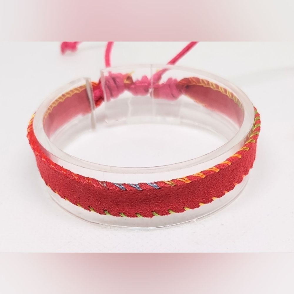 Men's bracelet red new e63‎